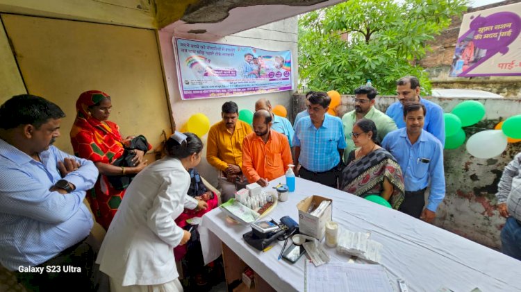 सामुदायिक स्वास्थ्य केंद्र माल से सघन मिशन इन्द्रधनुष अभियान का हुआ शुभारंभ   